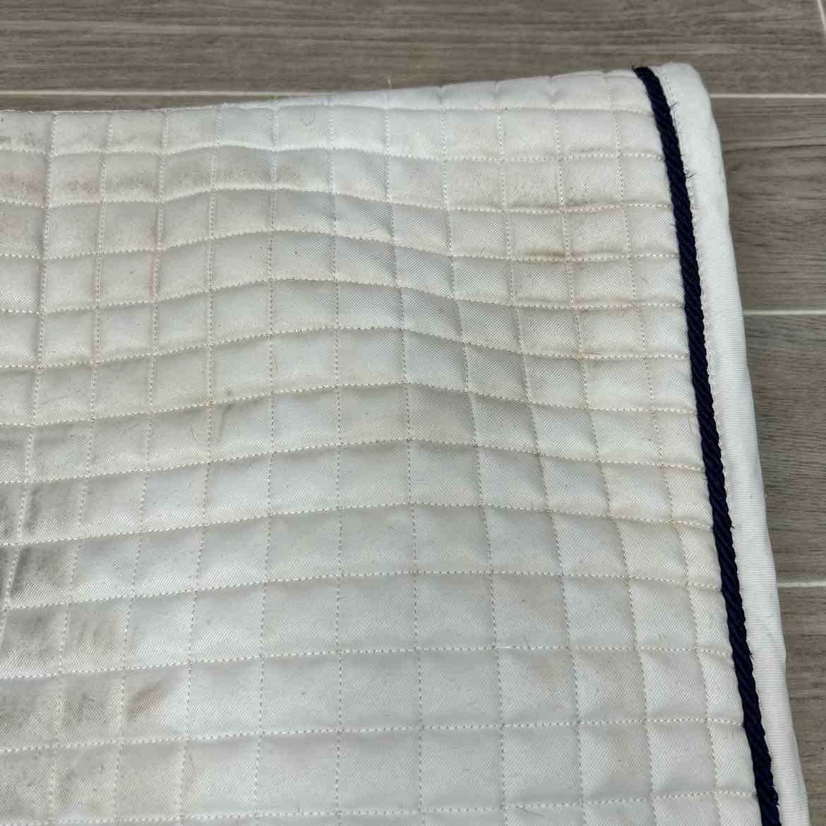 Hulsebos Dressage Saddle Pad, White