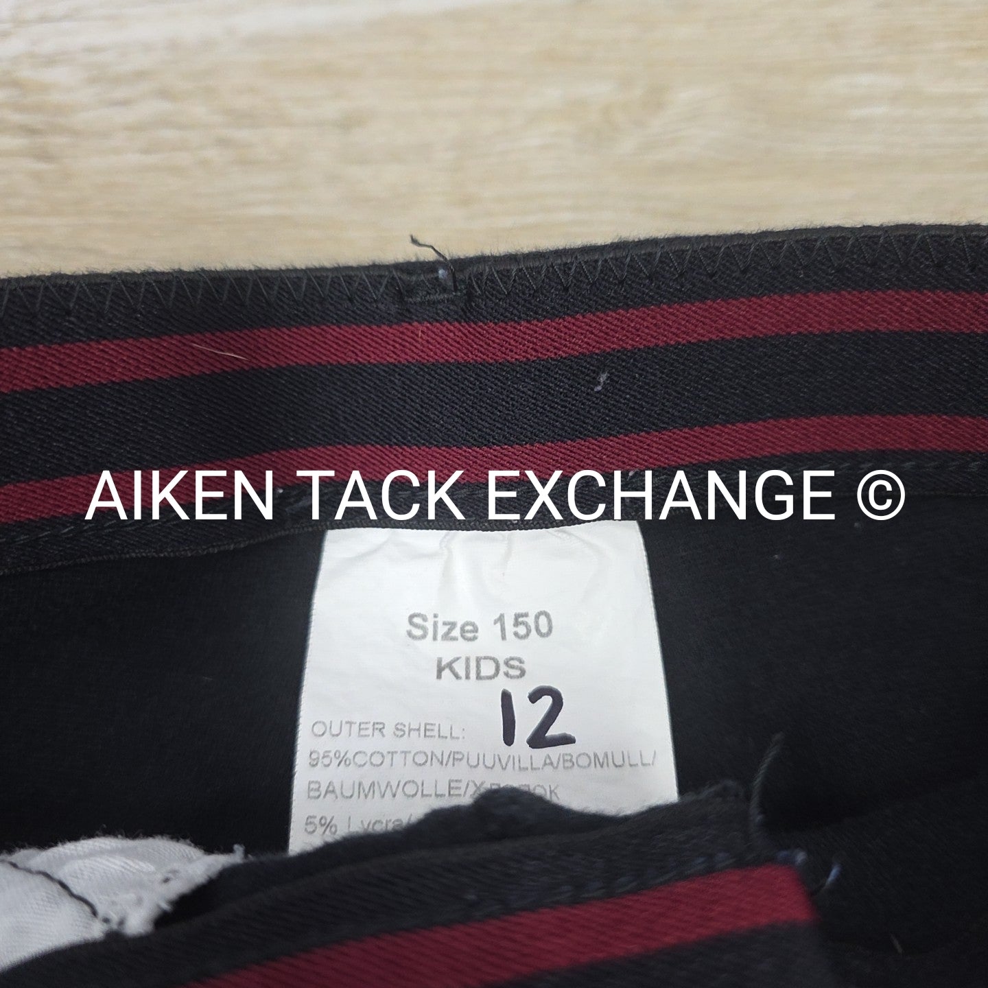 Knee Patch Breeches, Size 12