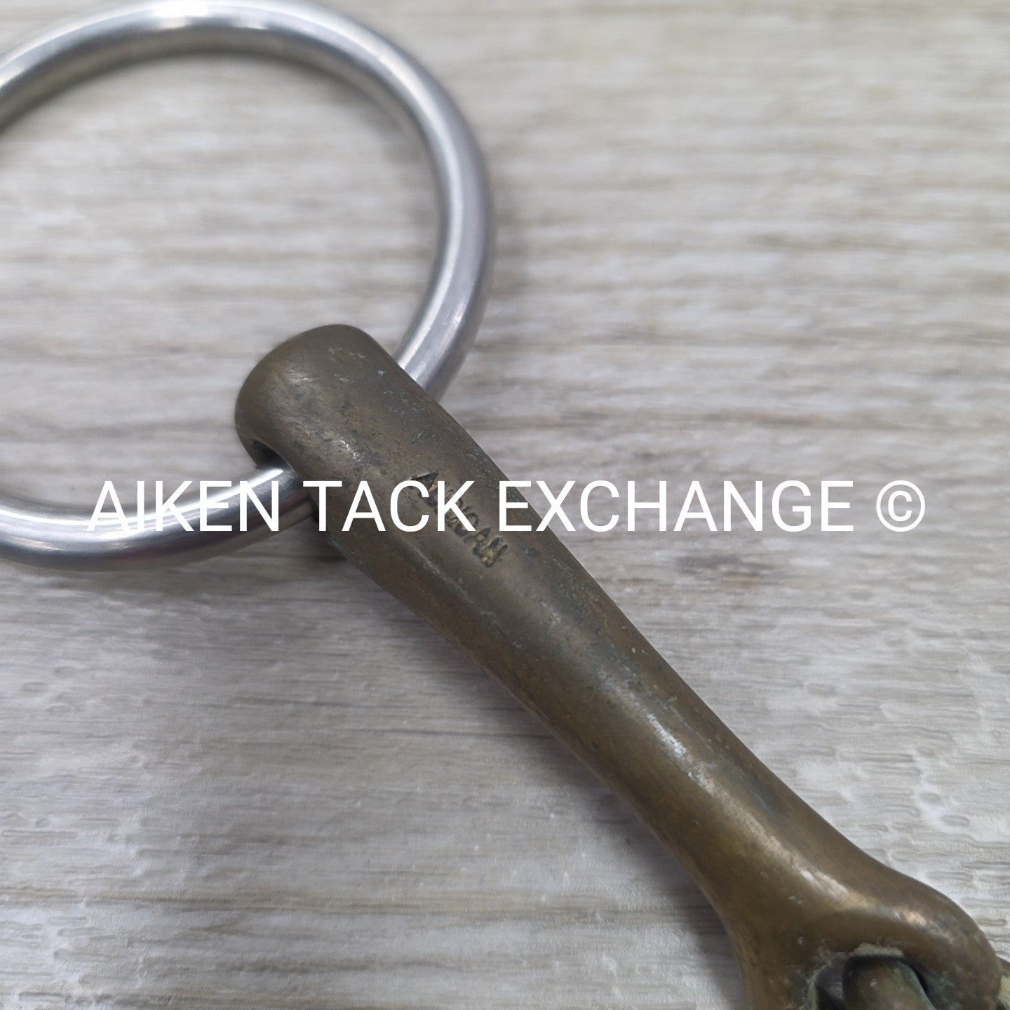 Herm Sprenger KK Ultra Aurgian Double Joint Loose Ring Bradoon Bit 5.5"