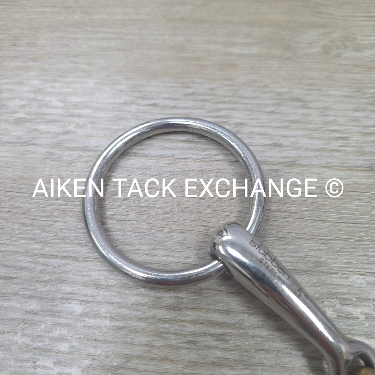 Stubben STEELtec Double Joint Loose Ring Bit 5"