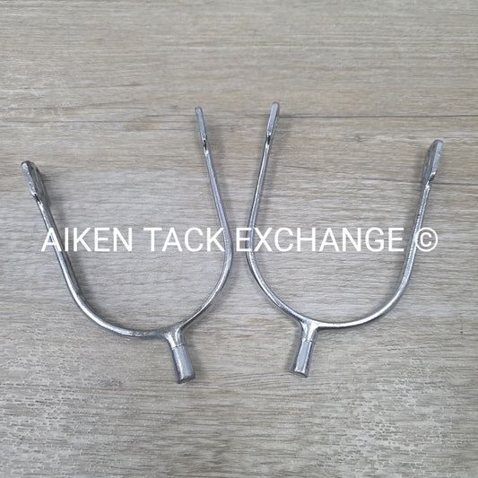 Plated Spurs, No Spur Straps