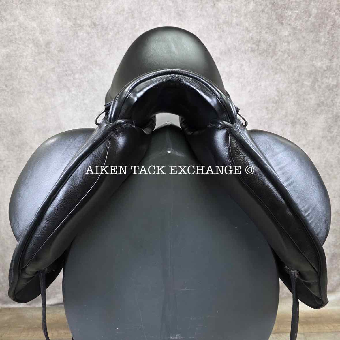 2023 Envy Motion Dressage Saddle, 17.5" Seat, Adjustable Tree, Wool Flocked Panels