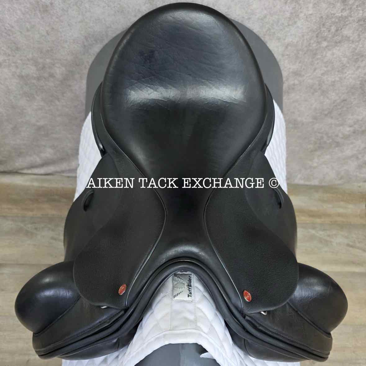 Saddle Guy by Mike Scott Monoflap Dressage Saddle, 17.5" Seat, Short Flap, MW/W Tree, Wool Flocked Panels