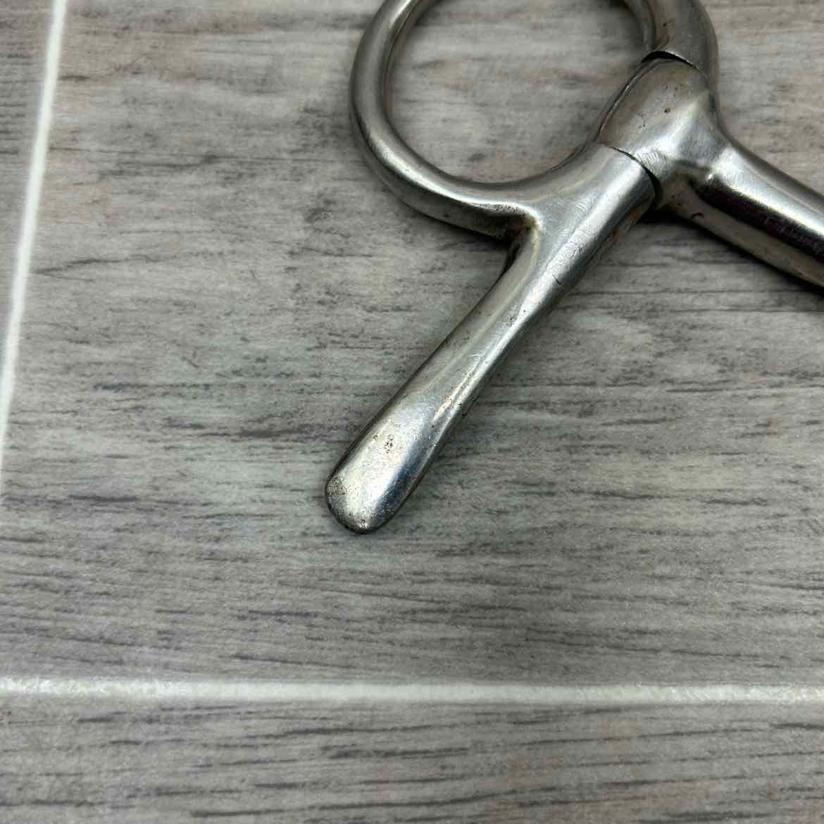 Single Joint Half Cheek Bit 4.75"