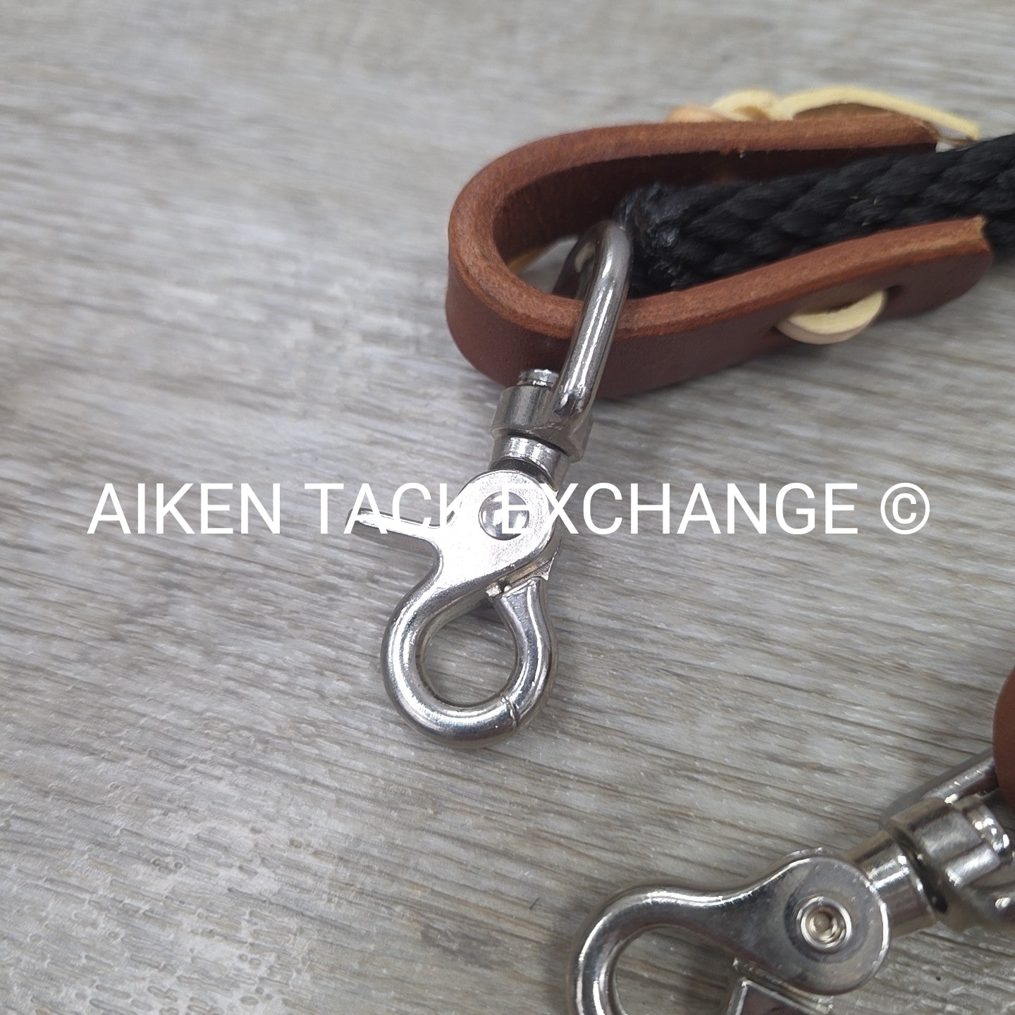 Nylon Braided Reins with Snap Ends