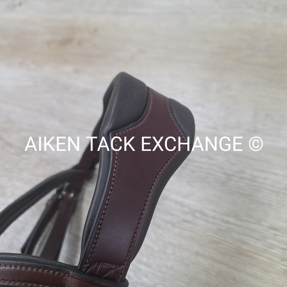 KL Select Tuscan Anatomic Bridle, No Reins, Brown, Size Full