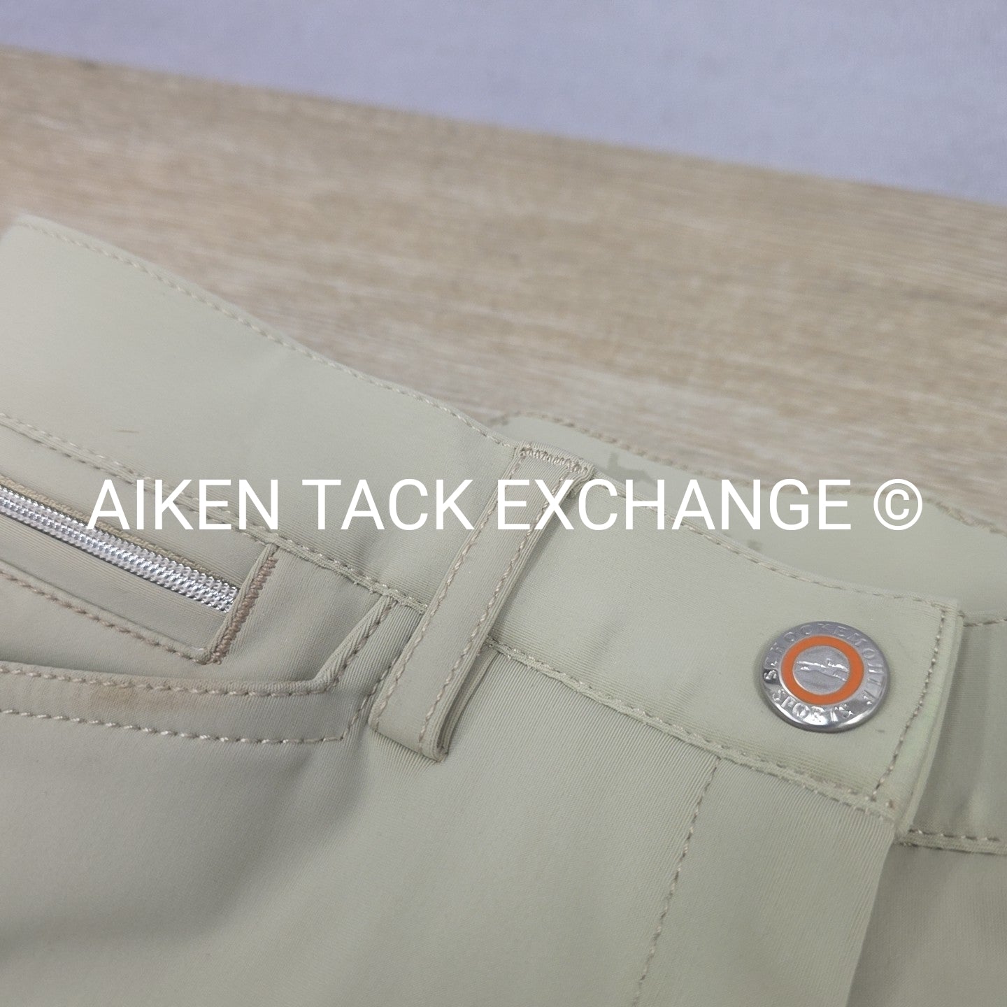 Schockemohle Eleonore Silicone Grip Knee Patch Breeches, Size 26