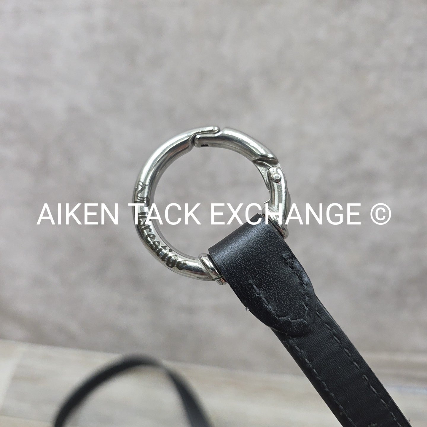Prestige Flat Running Martingale, Black, Size Full