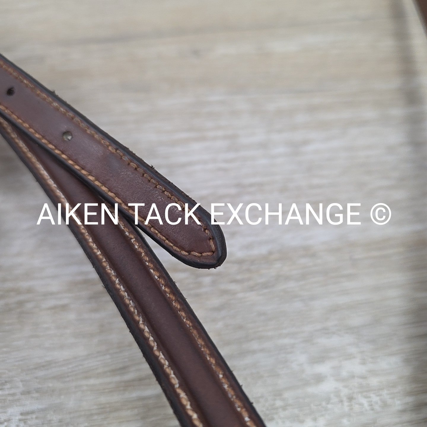 Crosby Square Raised Standing Martingale, Brown, Size Full