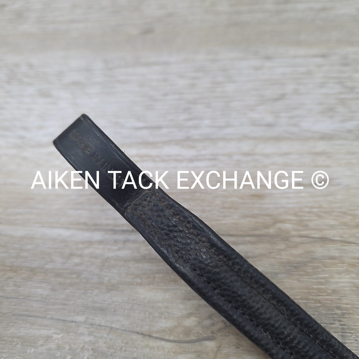 Padded Flat Browband, Black, 17"