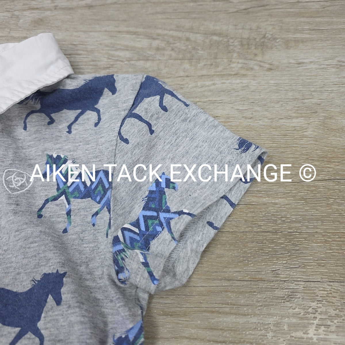 Ariat Short Sleeve Polo Top, Youth XS (7)