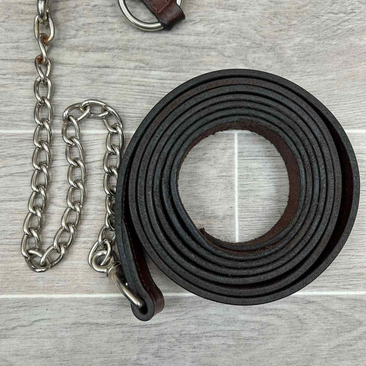 Kathy's Show Equipment #250 Santana Halter with Matching Leather Show Lead