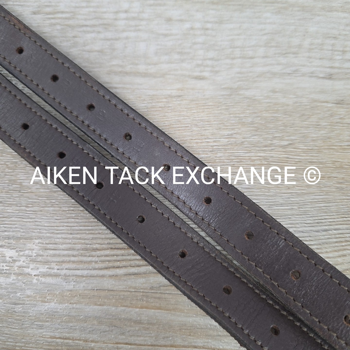 HDR Nylon Backed Stirrup Leathers, Brown, 54"