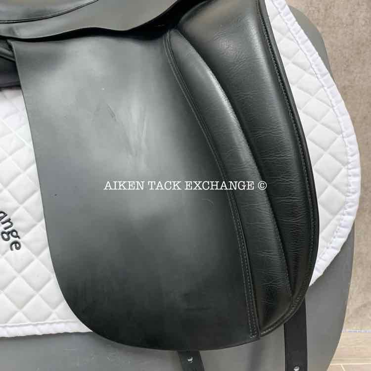 2013 Hulsebos DR CC Dressage Saddle, 18" Seat, Medium Tree, Wool Flocked Panels