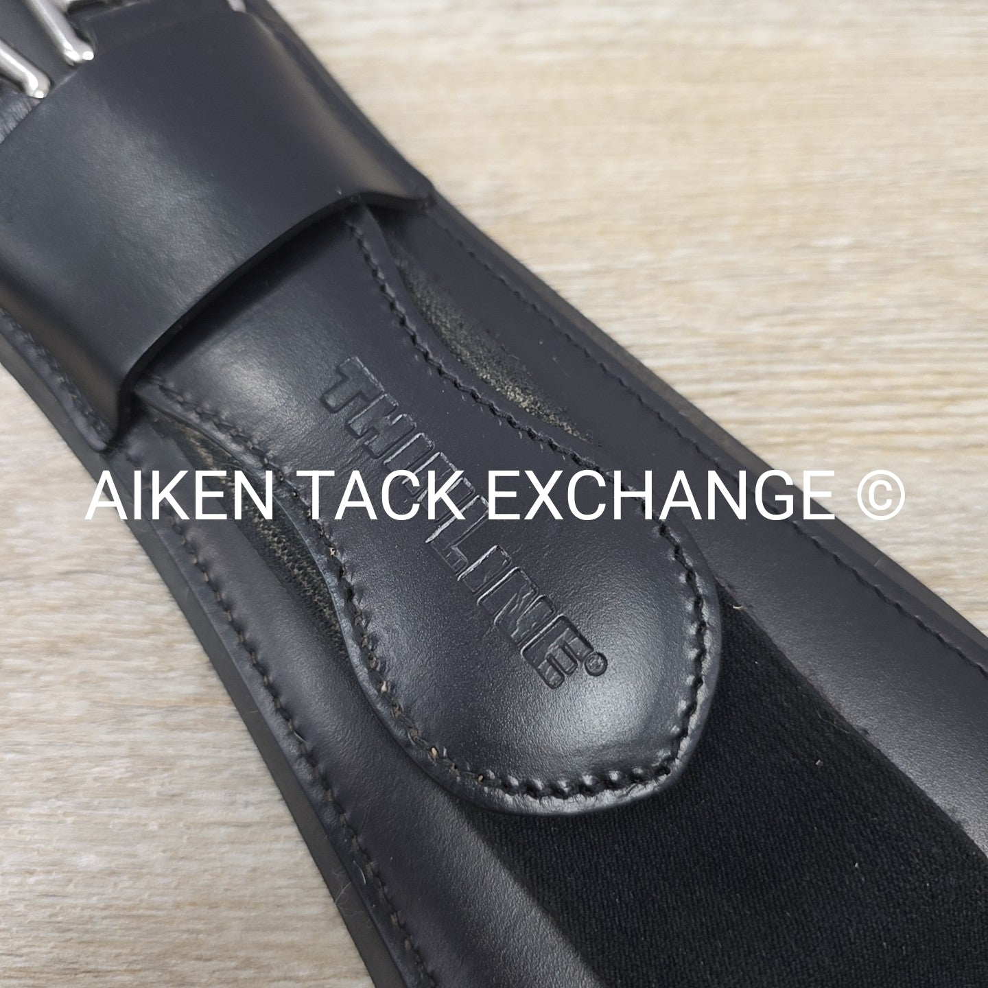 ThinLine Short Dressage Monoflap Girth, Blakc, 22"