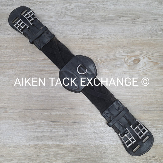 Tapestry Comfort Dressage / Monoflap Girth, Black, 24"