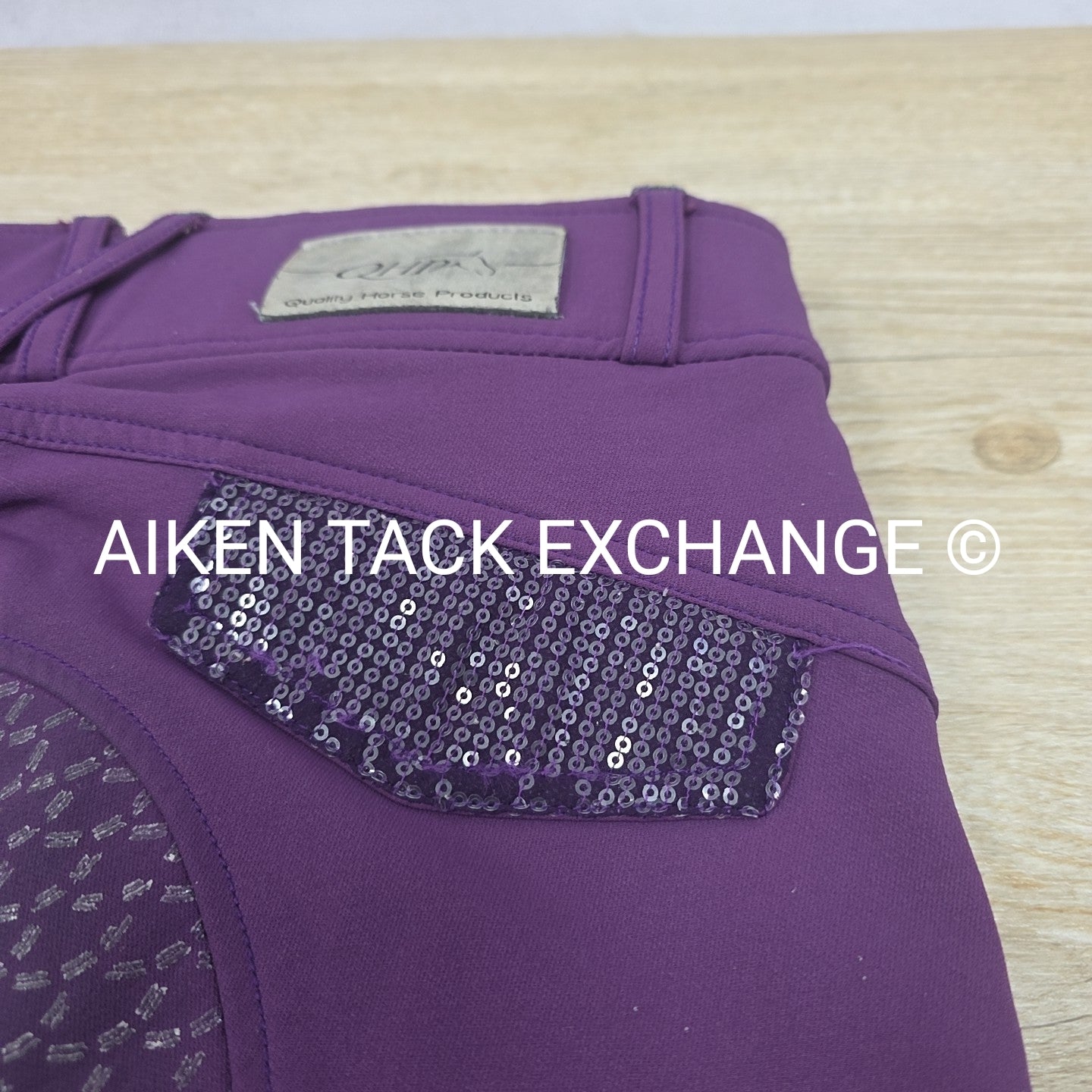 QHP Elena Silicone Grip Full Seat Breeches, Women's 40 (Medium)