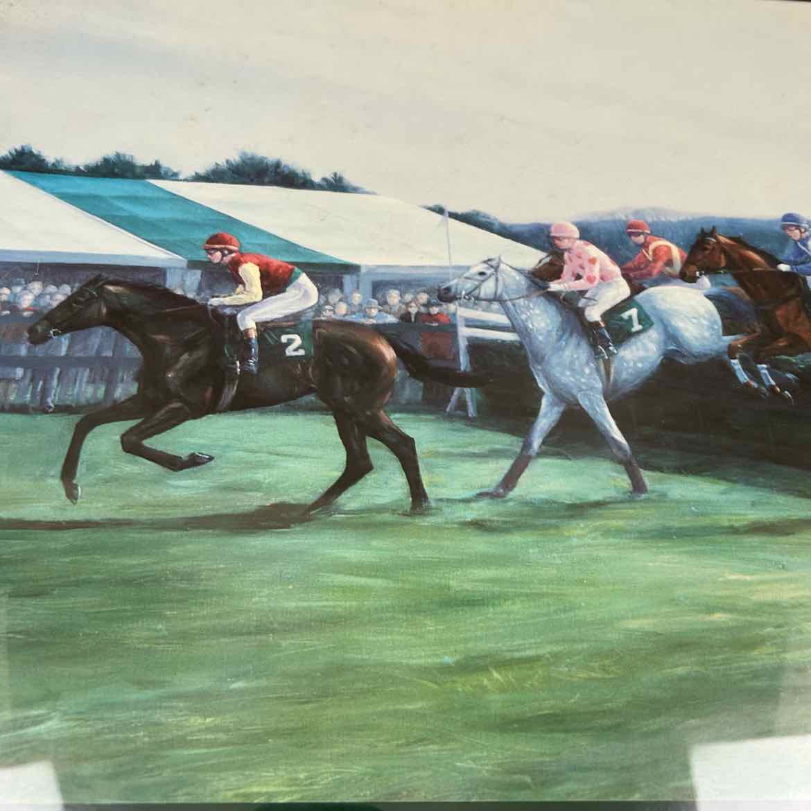 Aiken Steeplechase 1994, 23" x 18"