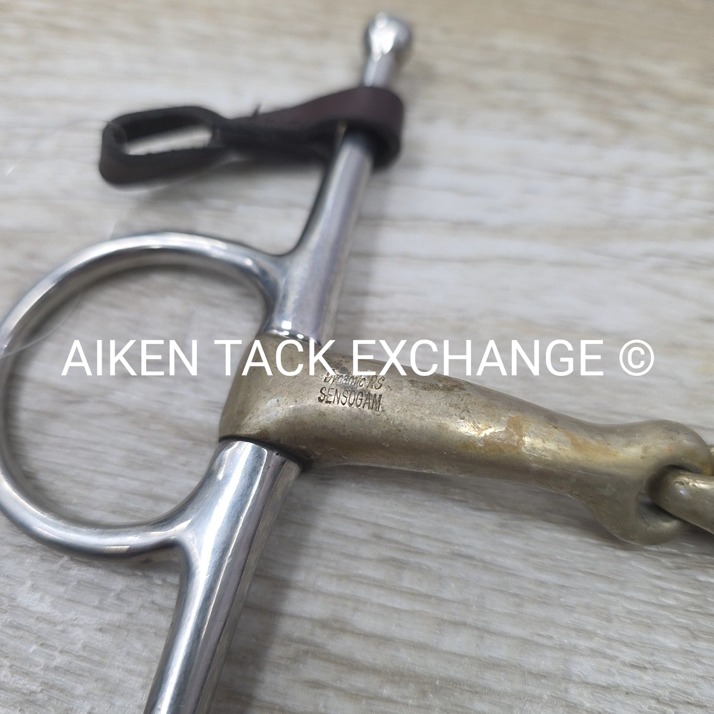 Herm Sprenger Dynamic RS Sensogan Double Joint Full Cheek Bit with Keepers 5"