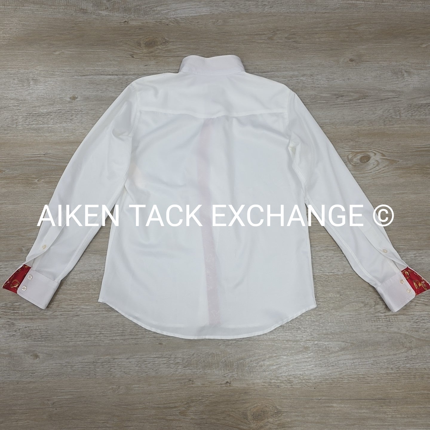 Tailored Sportsman Long Sleeve Show Shirt, Size 8 / 38