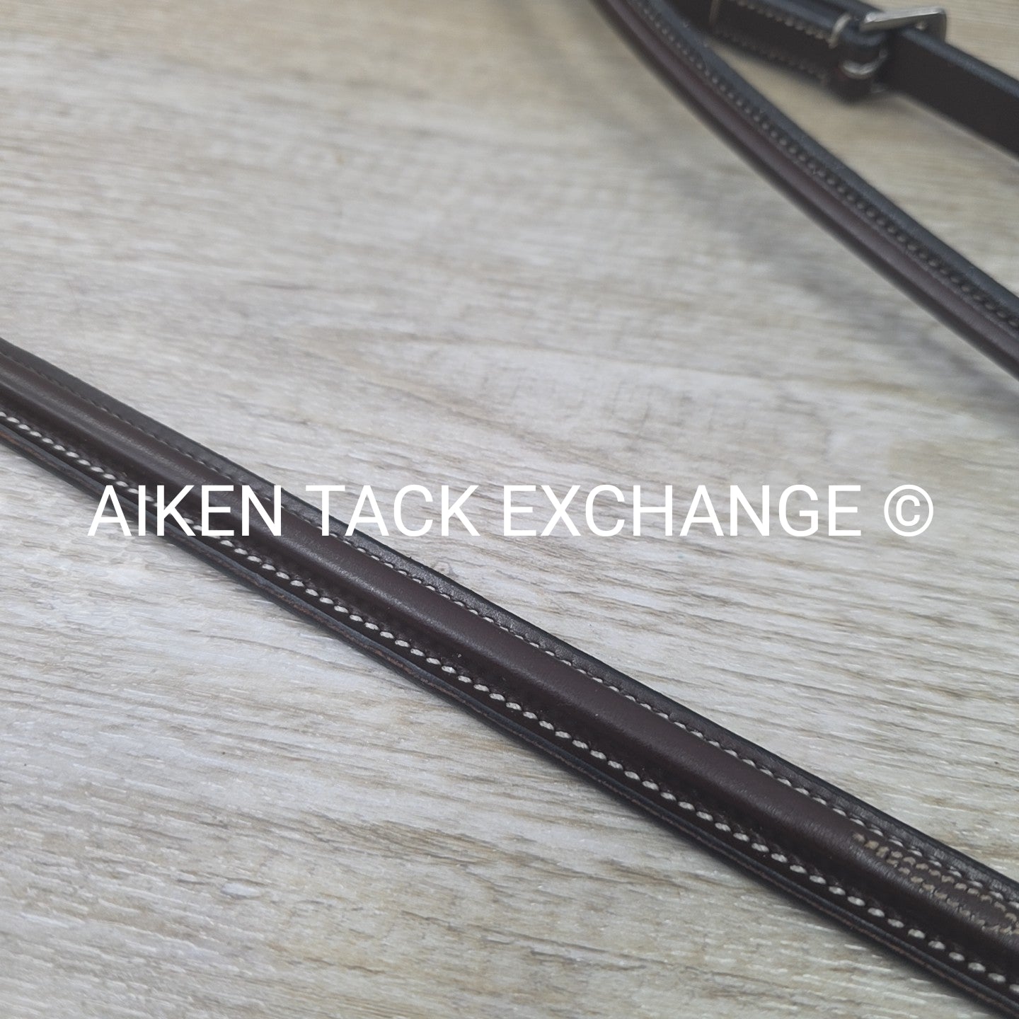 KL Select Red Barn Raised Fancy Stitch Standing Martingale, Size Cob