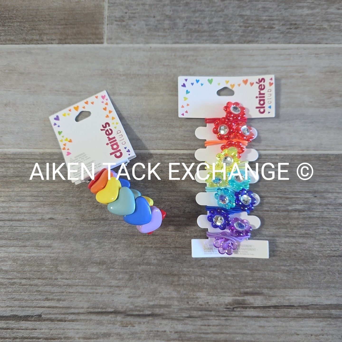 Claire's Club Bundle - 6 Hair Ties, 1 Bracelet