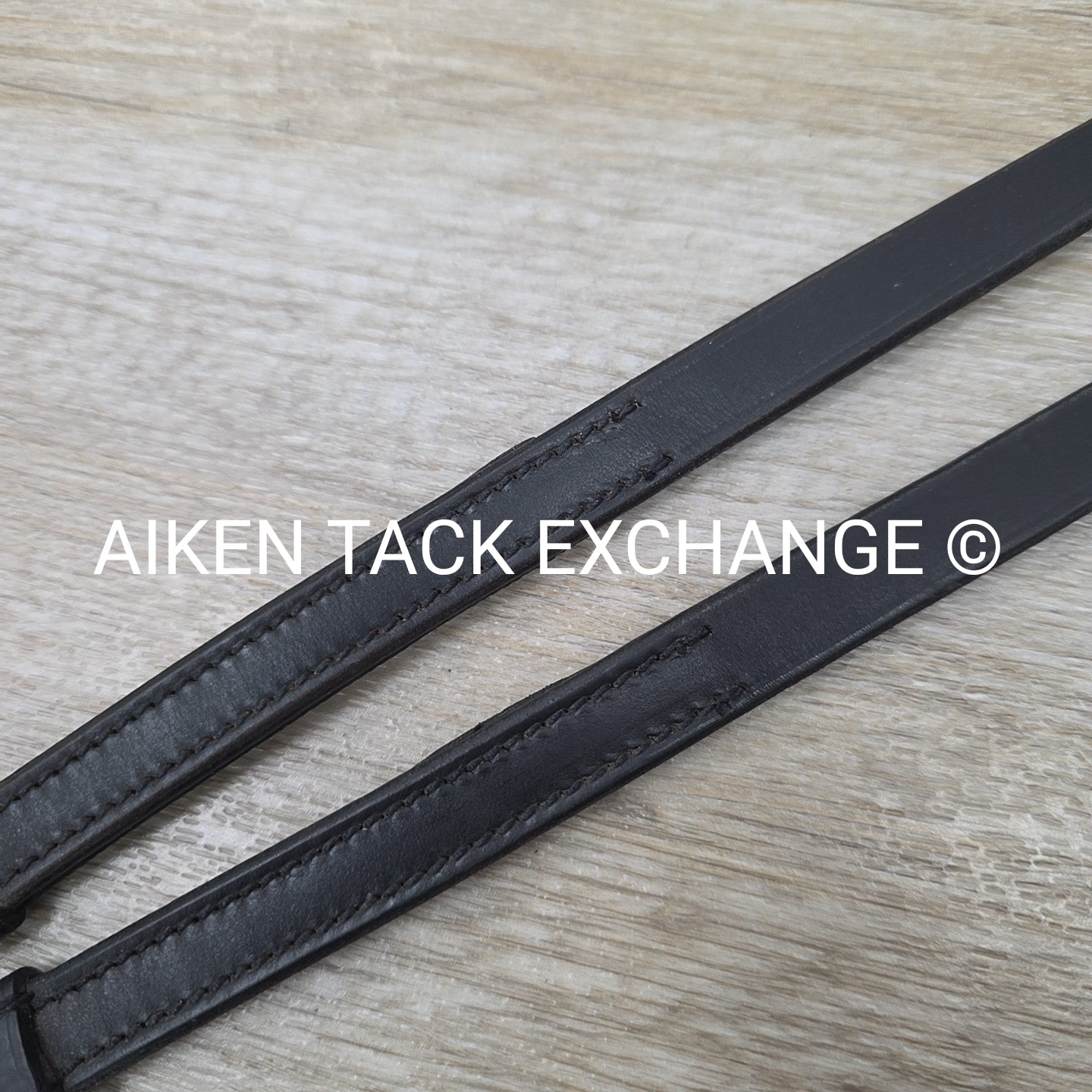 BARGAIN BUNDLE: Halter Ego & Unknown Brand Rubber Grip Lined Leather Reins, Blac