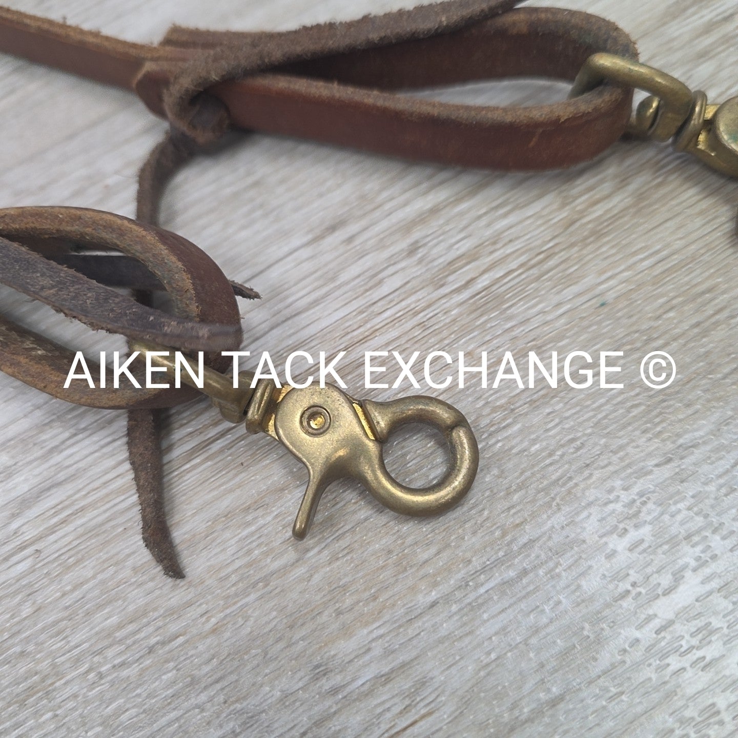 Leather Split Reins with Snap Ends