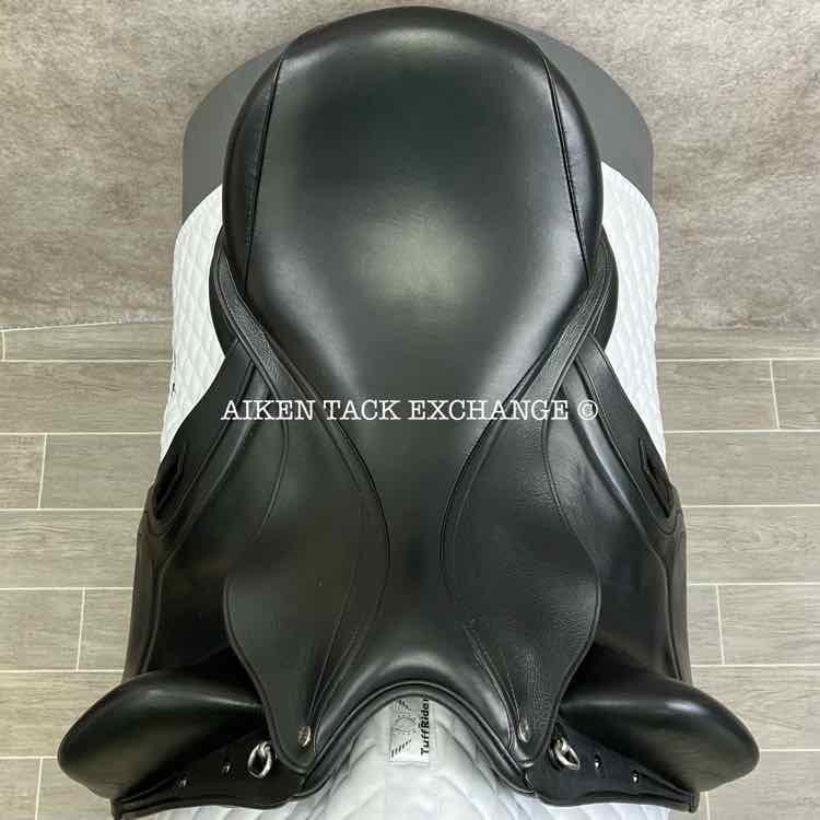 2022 Aviar Rook 2.0 Monoflap Dressage Saddle, 18.5" Seat, Adjustable Tree, Foam Panels