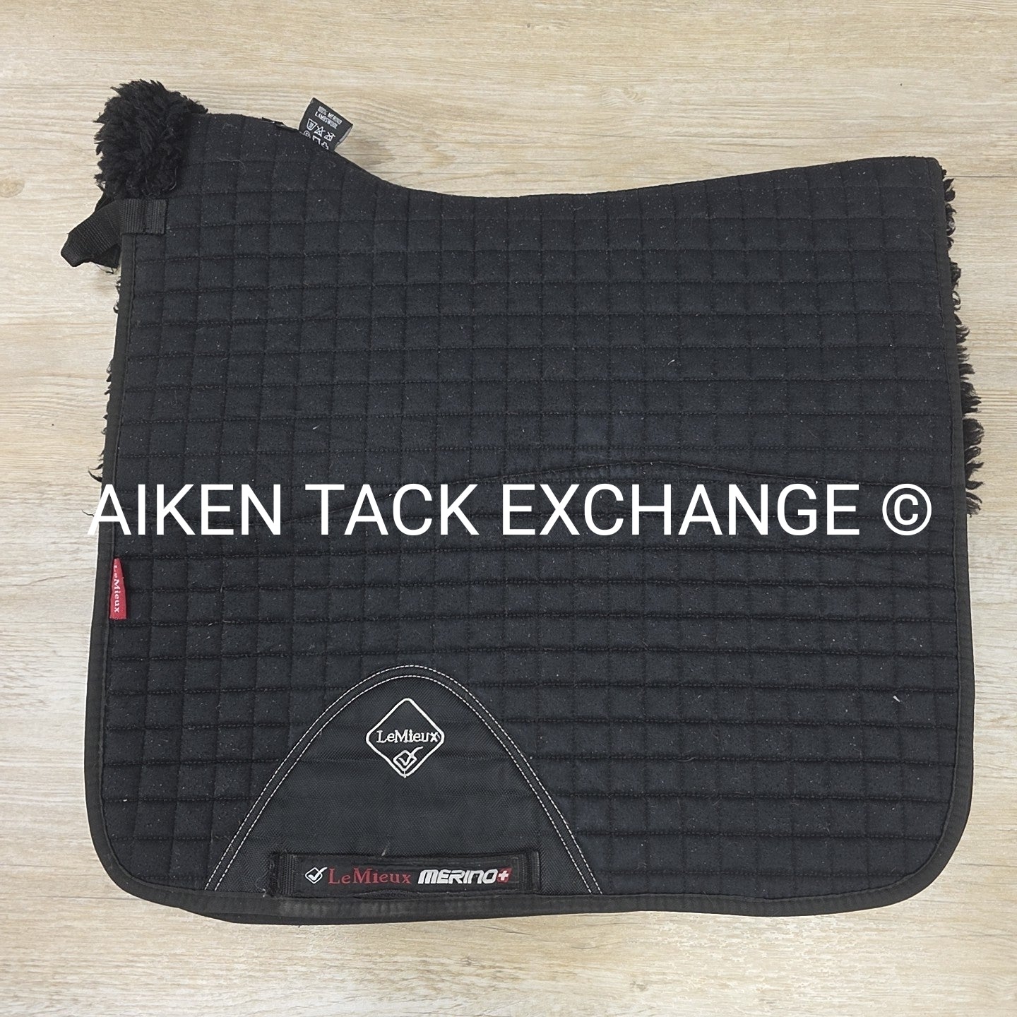 LeMieux Merino Half Lined Square Dressage Saddle Pad, Large