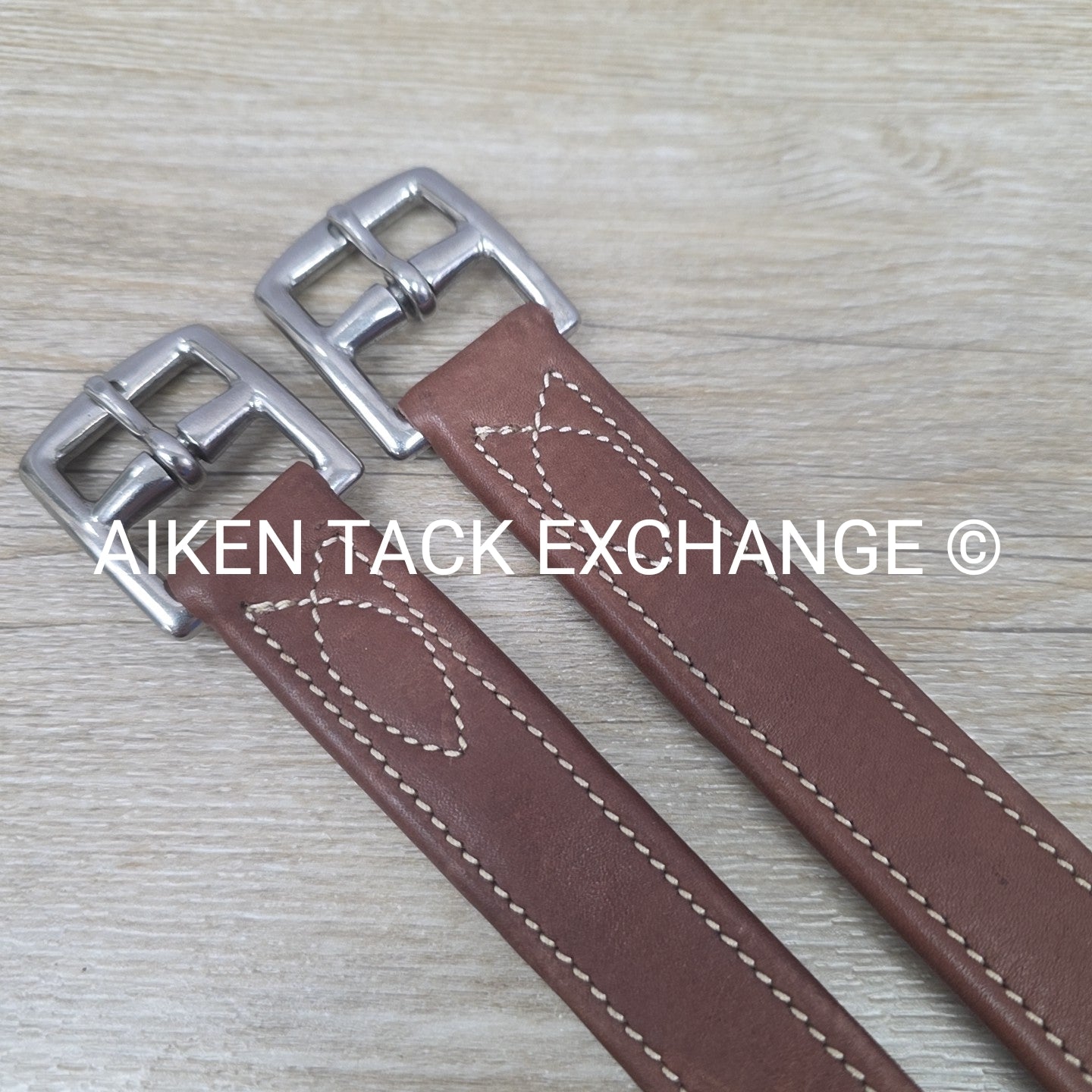Schockemohle Chantilly Stirrup Leathers, Brown, 58"