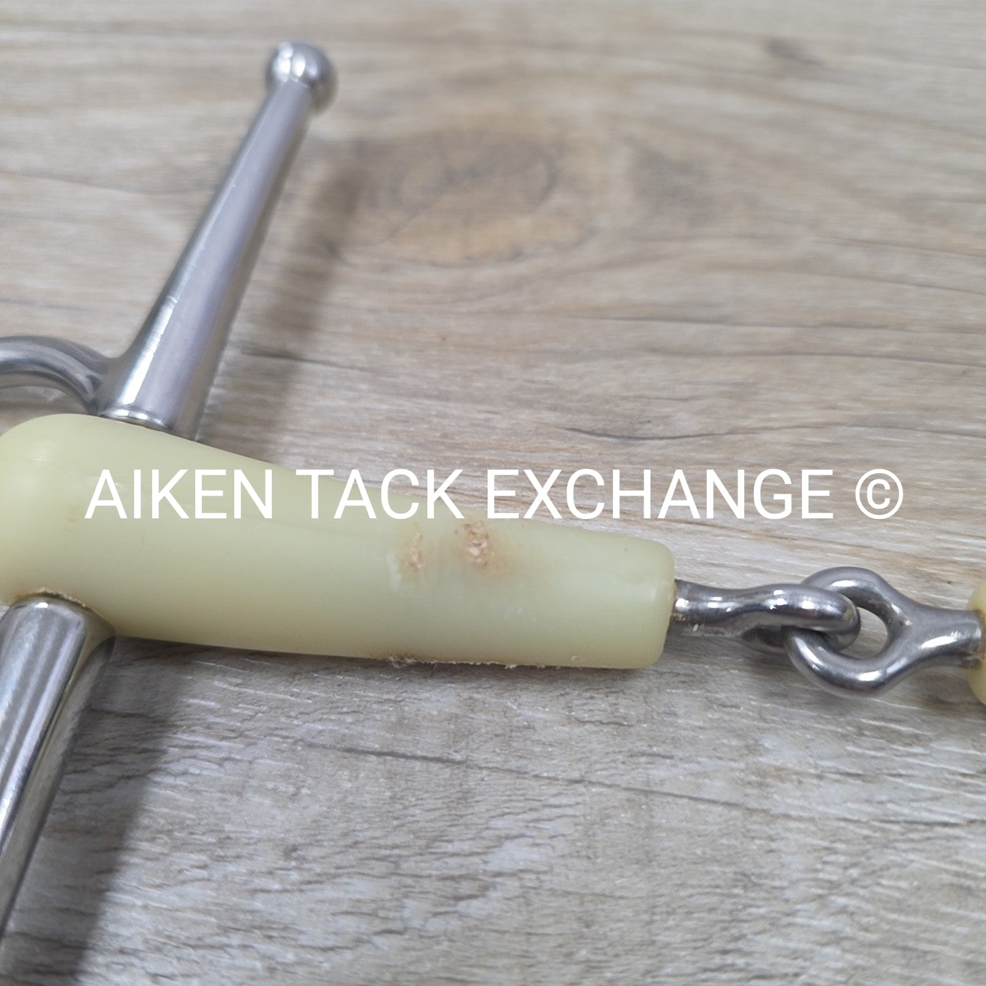 Happy Mouth Single Joint Full Cheek Bit, 5.25" (Has Chew Marks)