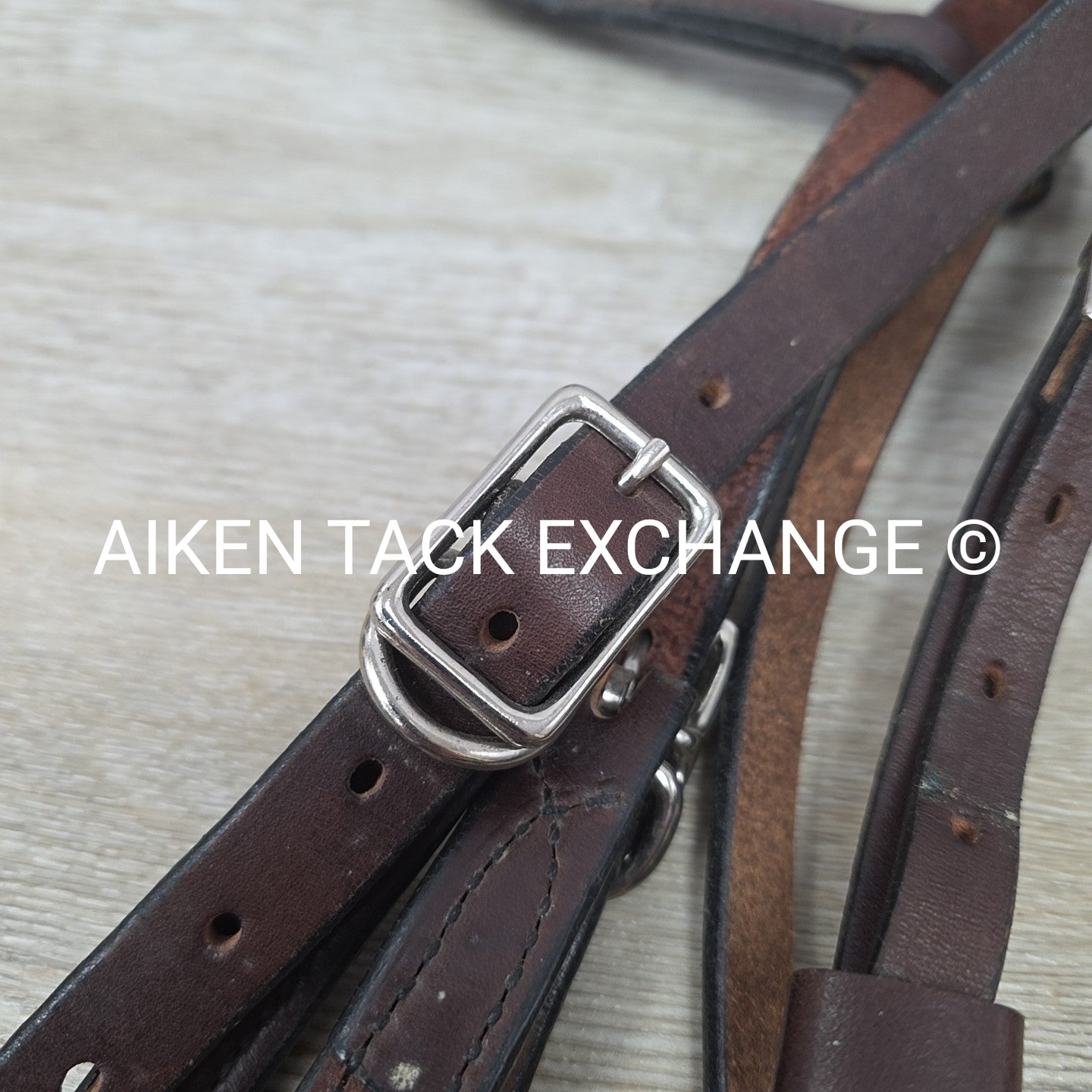 Weaver Leather Halter Bridle, Missing Cheek Pieces, Brown, Size Full