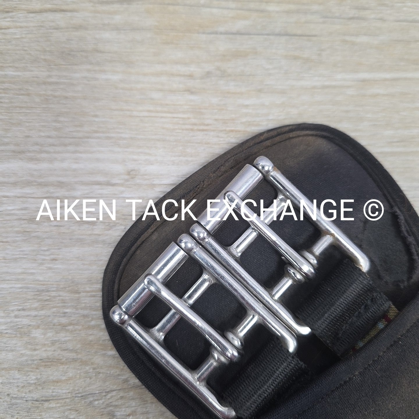 BARGAIN BUNDLE: 2 Ovation Gel Body Form Dressage Girths, Black, 22"