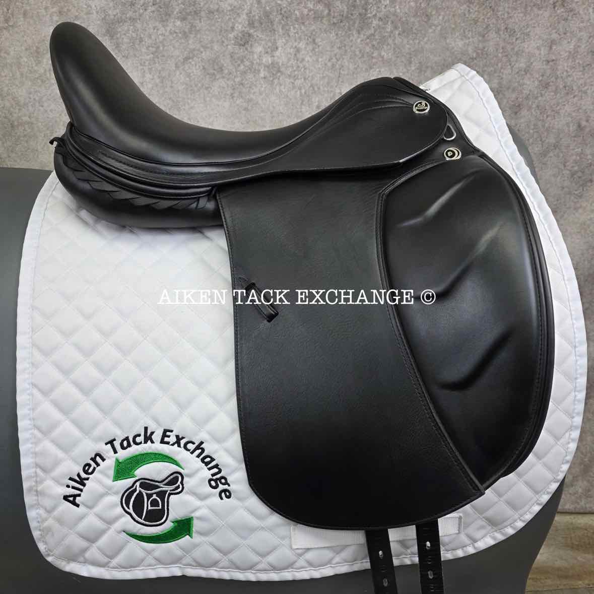2019 Prestige Talento Dressage Saddle, 18" Seat, 33 Tree - Medium, Wool Flocked Panels