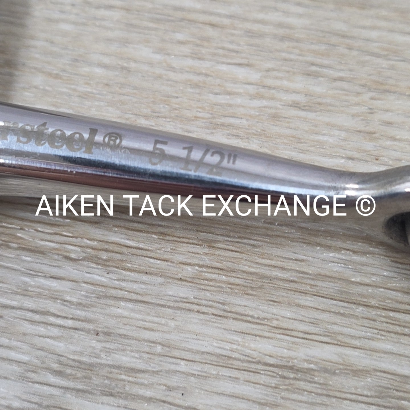 Korsteel Single Joint Full Cheek Gag Bit, 5.5"