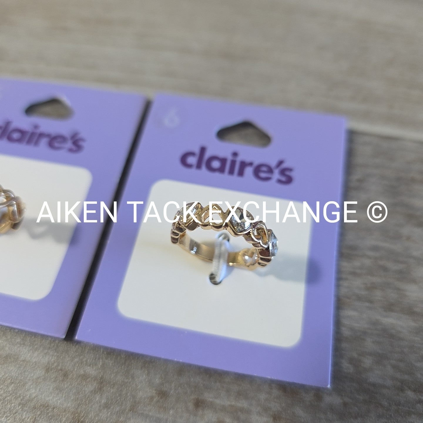 Claire's Rings (2) - Size 6