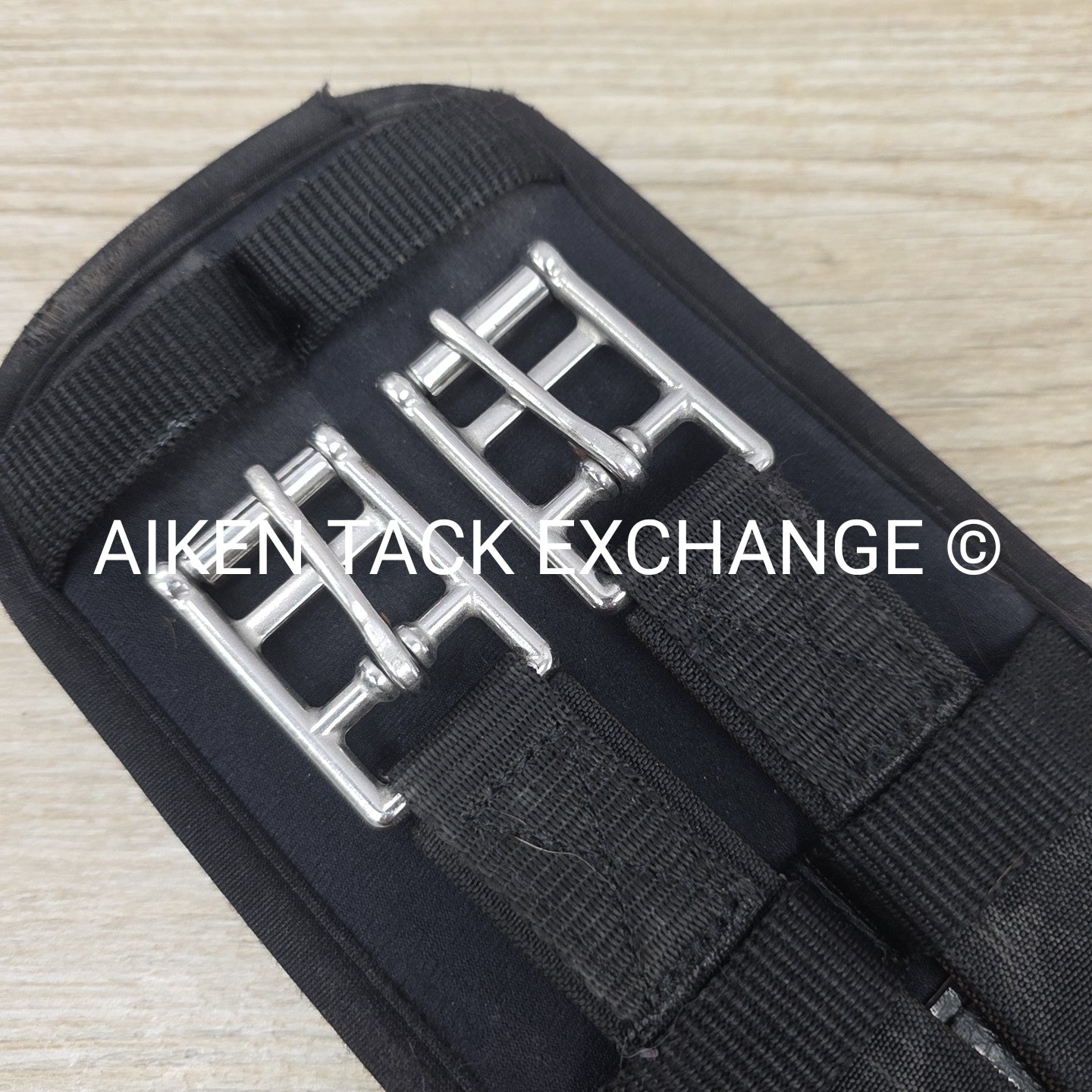 Flex Rider Comfort Flo Memory Foam Dressage Girth, Black, 28"