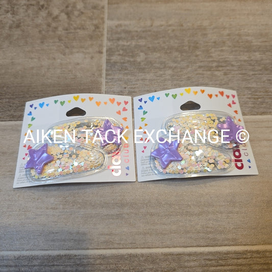 Claire's Hair Clip Bundle - 4 Total