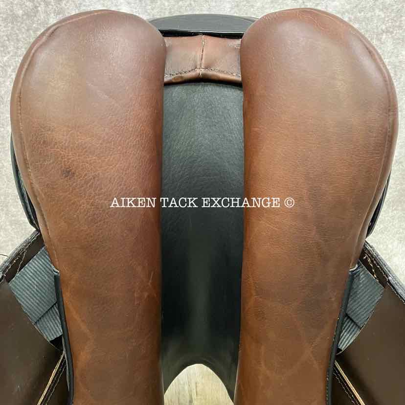 2020 Custom Saddlery Wolfgang Solo MKII Monoflap Dressage Saddle, 18" Seat, Adjustable Tree, Wool Flocked Panels