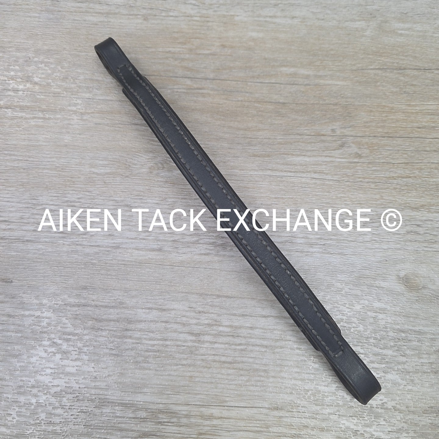Flat Padded Browband, Brown, Size Cob