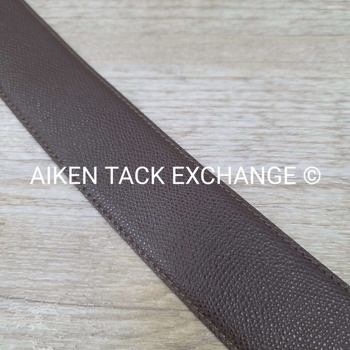 Tailored Sportsman Wide Belt, Brown, Size Medium
