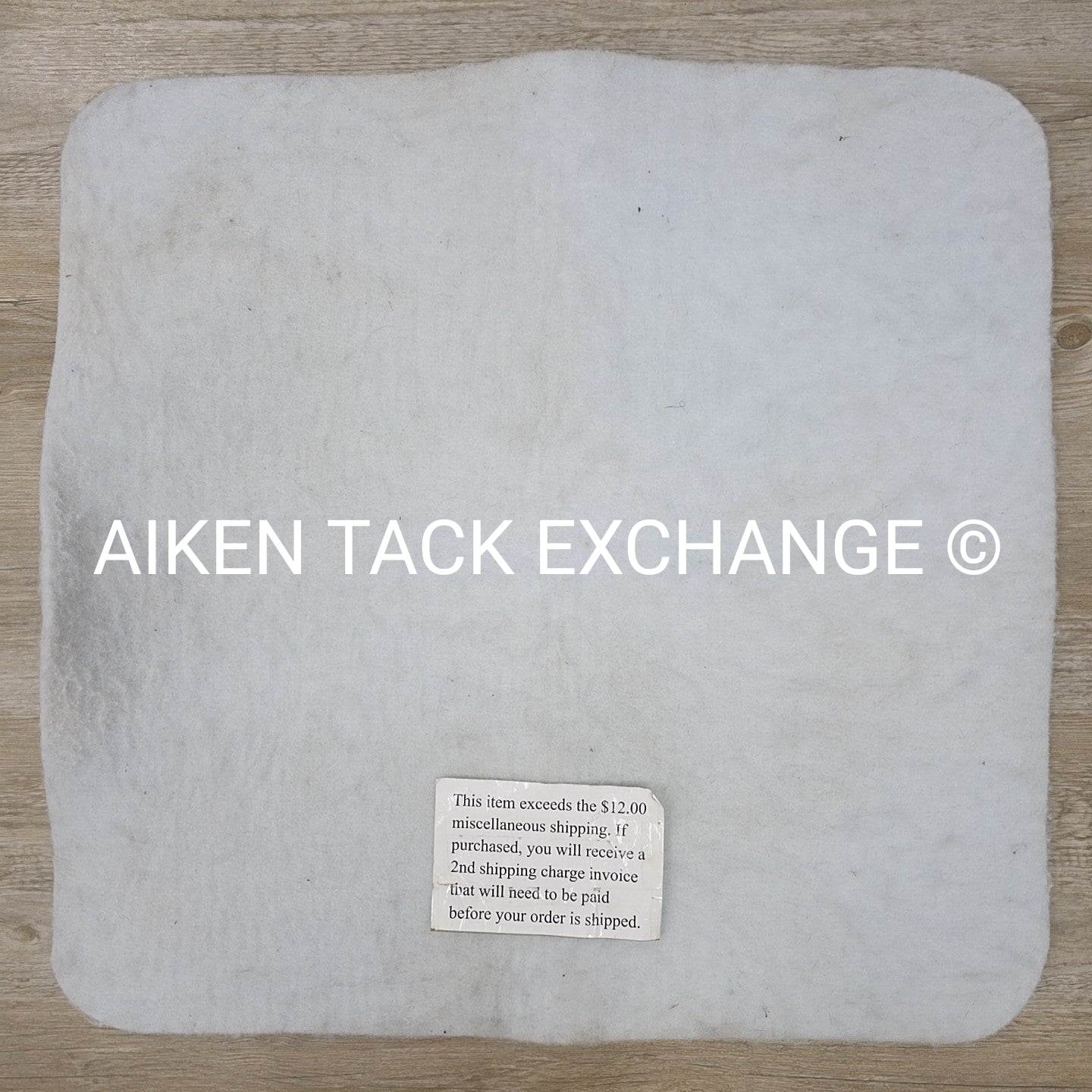 White Felt Pad Protector 30 x 30 - 1/2 Inch