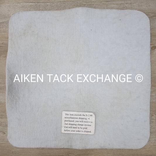 White Felt Pad Protector 30 x 30 - 1/2 Inch
