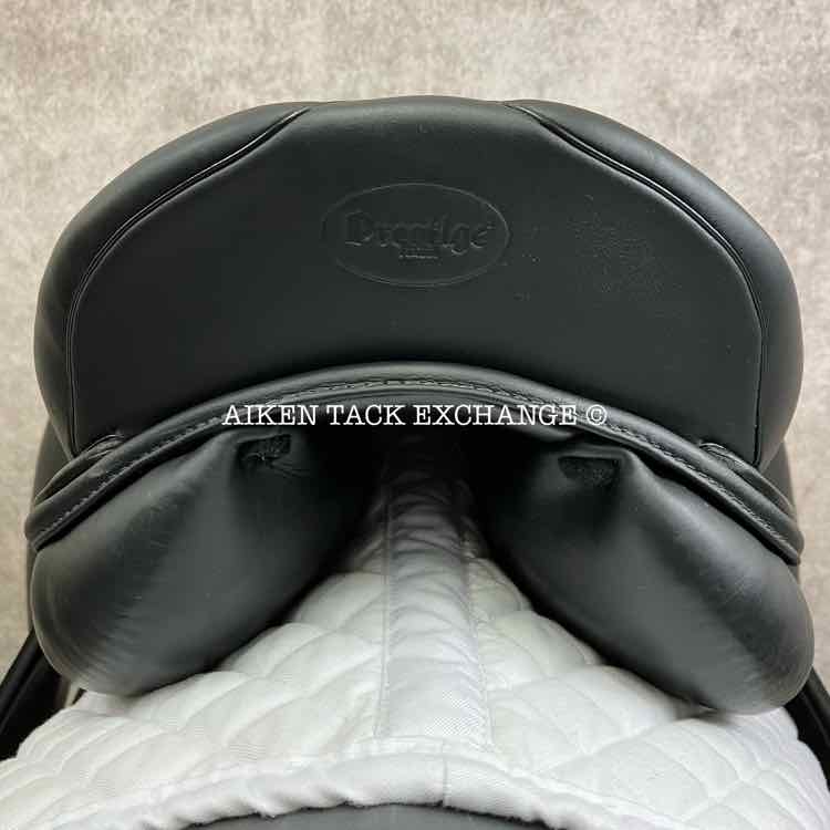 **On Trial** 2022 Prestige Lucky Idol Dressage Saddle, 16" Seat, Short Flap, 33 Tree - Medium, Wool Flocked Panels