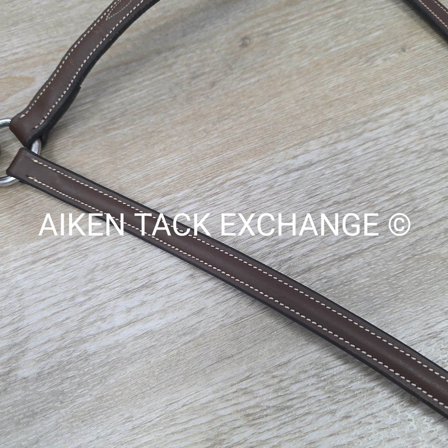 Fancy Stitched Breastplate, Brown, Size Full