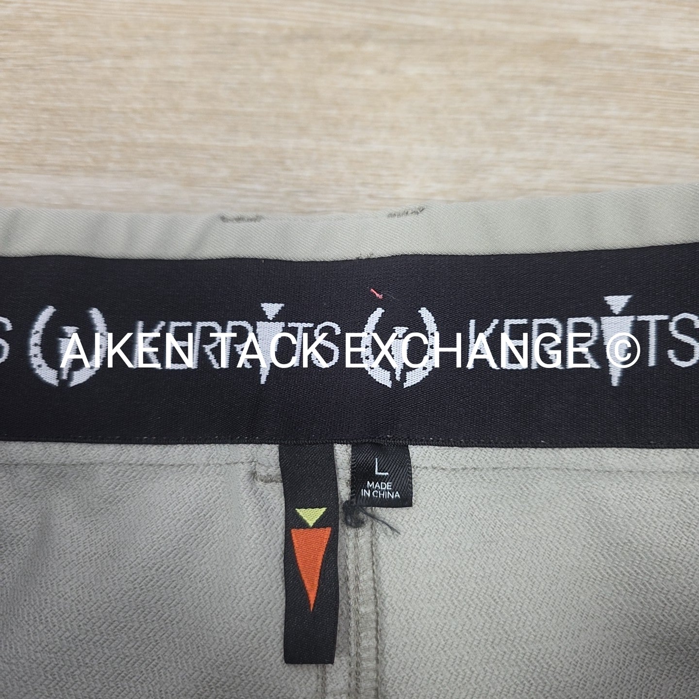 Kerrits Affinity Ice Fil Silicone Grip Knee Patch Breeches, Women's Large