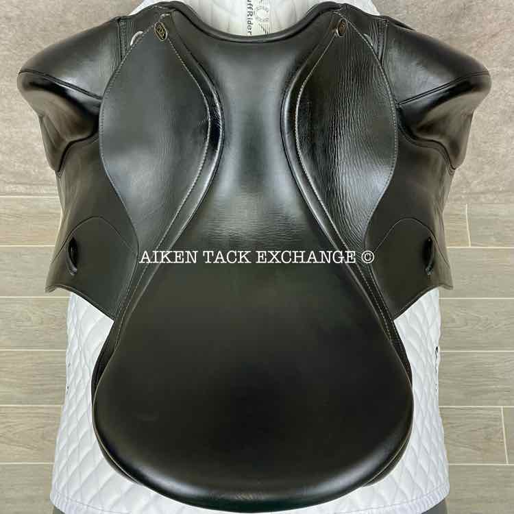 2014 PDS Carl Hester Grande Alto Dressage Saddle, 17.5" Seat, Adjustable Tree - Changeable Gullet, Wool Flocked Panels