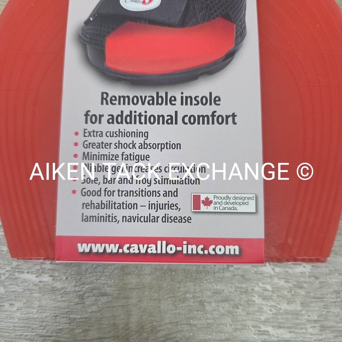 Cavallo Therapeutic Gel Pad Removable Insert, Brand New