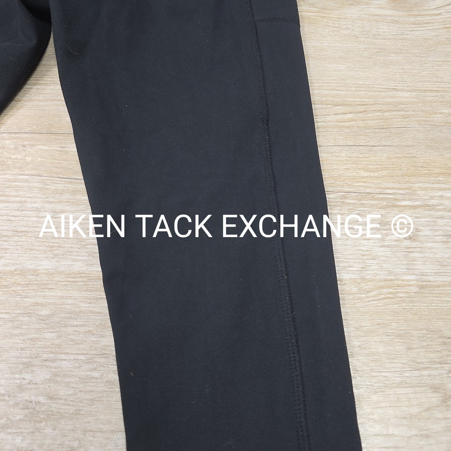 Danskin High-Rise Athletic Leggings wtih Pockets, Black, Women's Size Large